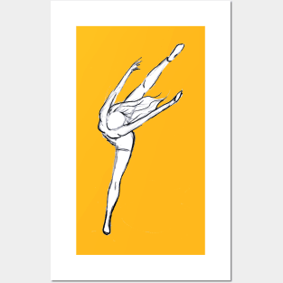 Dancer Dive! Posters and Art